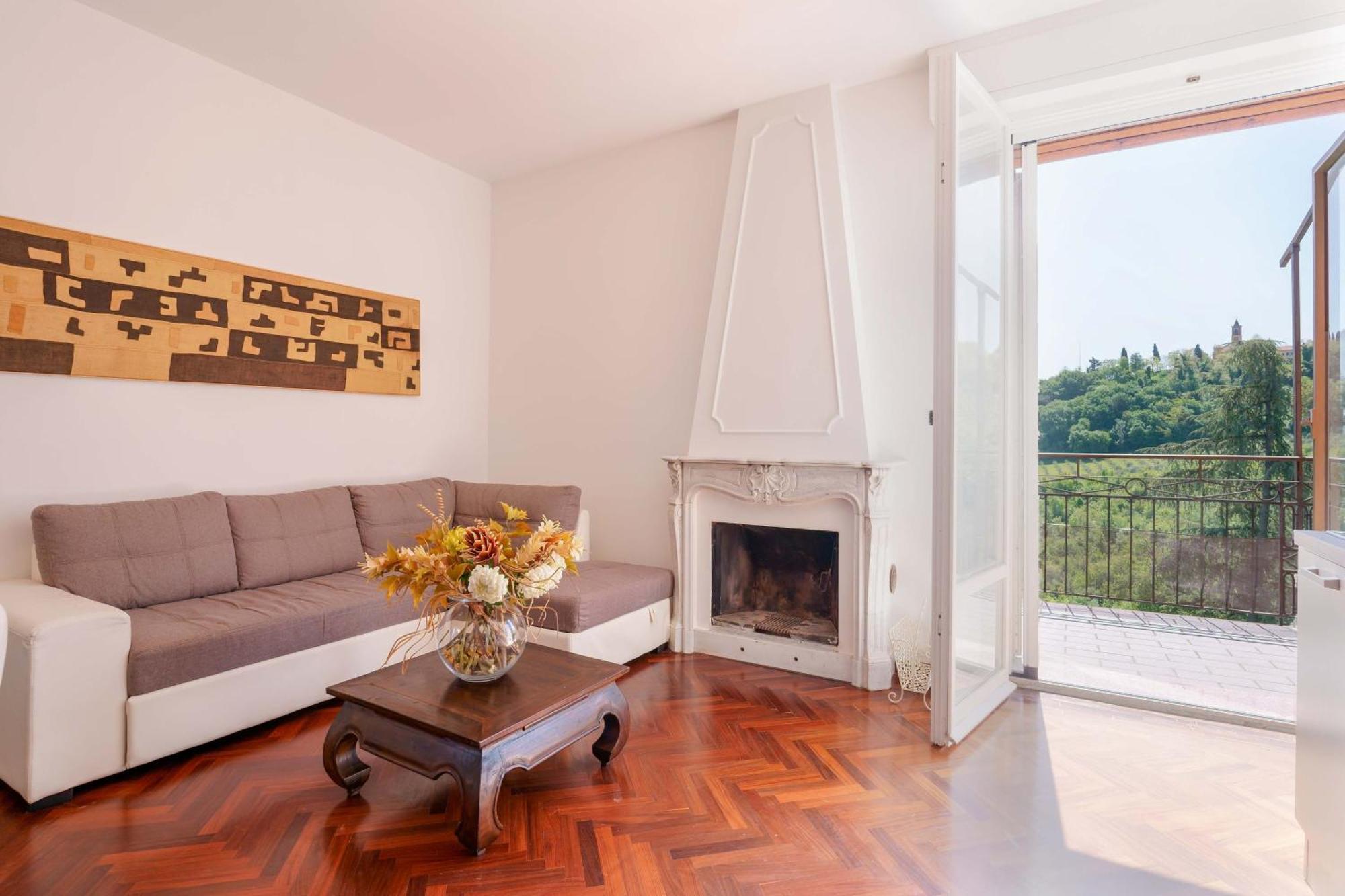 Il Sussurro Delle Colline - Ca Bianca Apartments Farneto Esterno foto