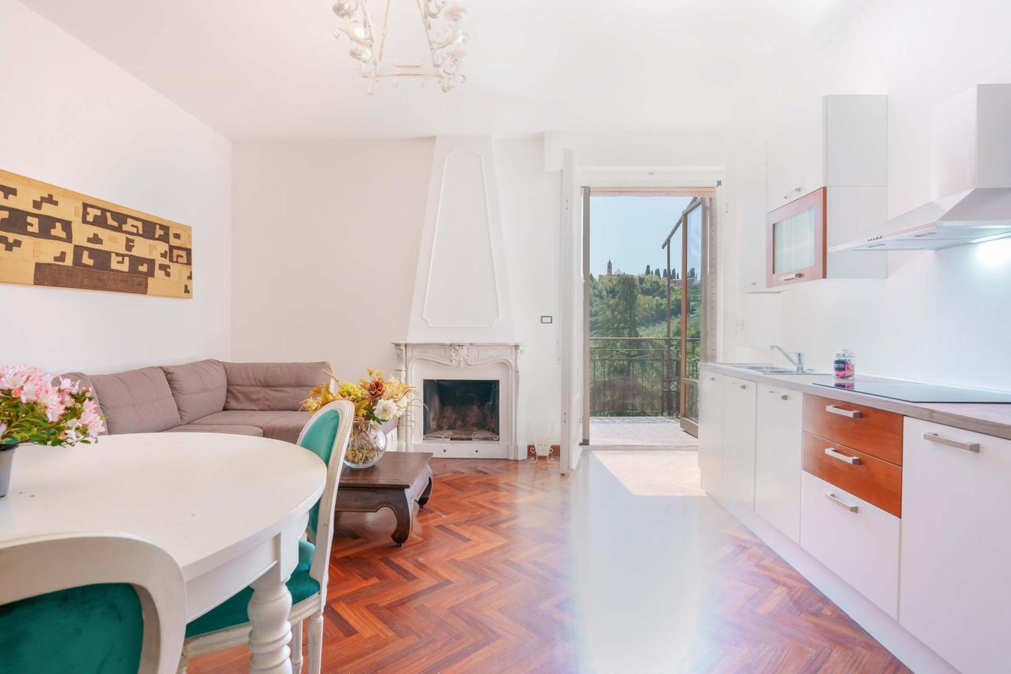 Il Sussurro Delle Colline - Ca Bianca Apartments Farneto Esterno foto